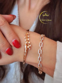 دستبند رولکس ظریف جواهری ژوپینگ کد 27