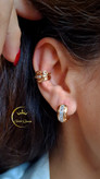 گوشواره جواهری پرنس ژوپینگ کد 143