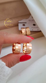 گوشواره مشبک مات و براق ژوپینگ کد 263
