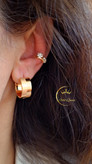 گوشواره مشبک مات و براق ژوپینگ کد 263