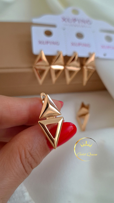 گوشواره لوزی فانتزی ژوپینگ کد 361