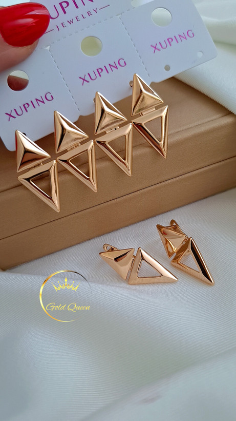 گوشواره لوزی فانتزی ژوپینگ کد 361